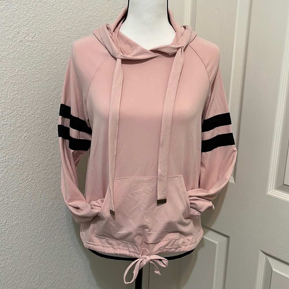 NWT No Boundaries varsity hooded sweatshirt